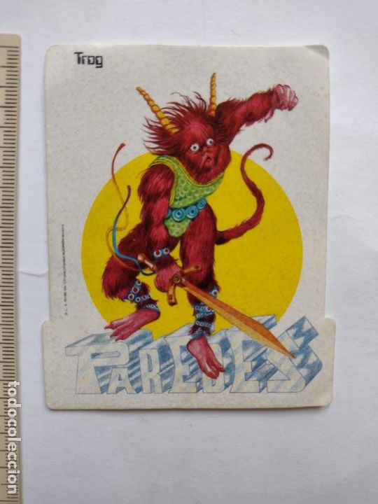 Pegatinas de colecci&oacute;n: pegatina PAREDES - TROG - Foto 1