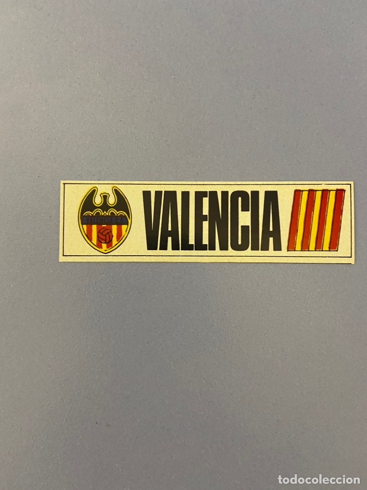 Collection stickers: Pegatina escudo Valencia. Nunca pegada