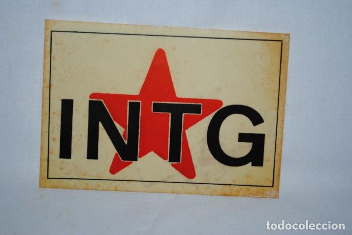 Autocollants de collection: SINDICATO GALEGO I N T G