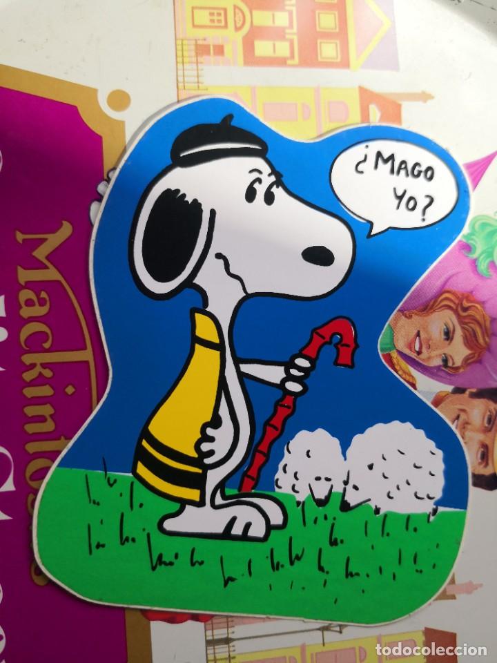 Pegatinas de colecci&oacute;n: Adhesivo PEGATINA DE SNOOPY mago yo
