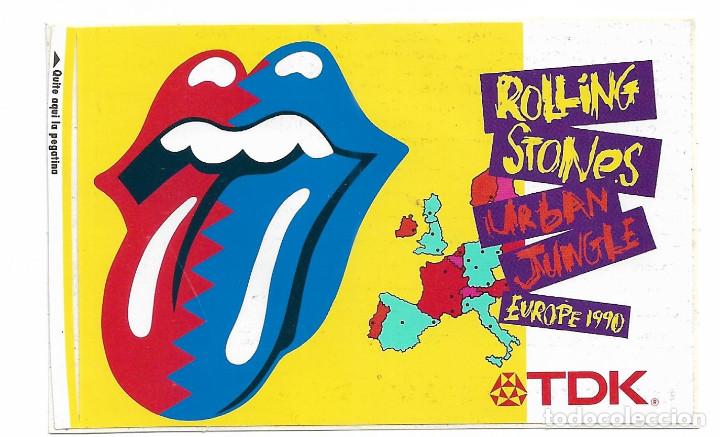 Pegatinas de colecci&oacute;n: Rolling Stones Urban Jungle Europe 1990 TDK