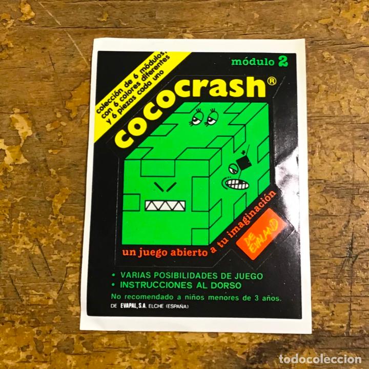Pegatinas de colecci&oacute;n: PEGATINA COCO CRASH M&Oacute;DULO 2 - Foto 1