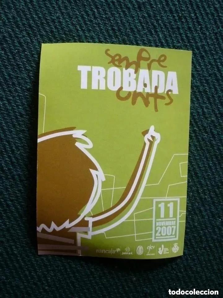 Pegatinas de colecci&oacute;n: pegatina encuentro / trobada junior - 2007