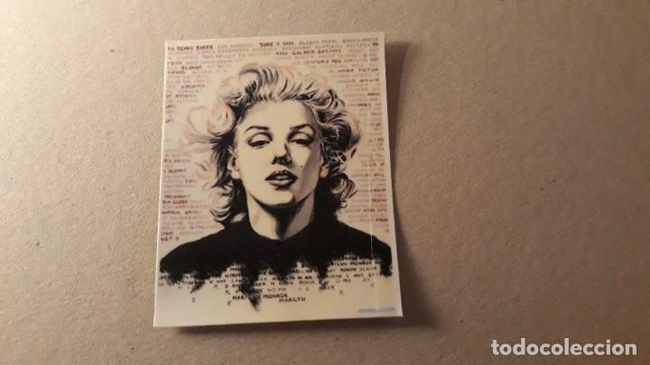 Pegatinas de colecci&oacute;n: Marilyn Monroe pegatina 6,3x8 ❤