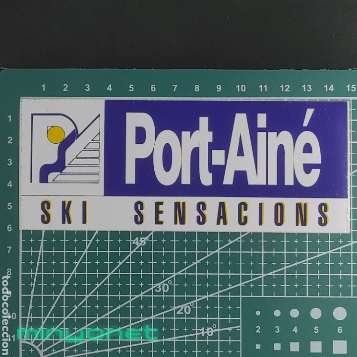 Pegatinas de colecci&oacute;n: Pegatina de Port-Ain&eacute; Ski - Esqu&iacute;