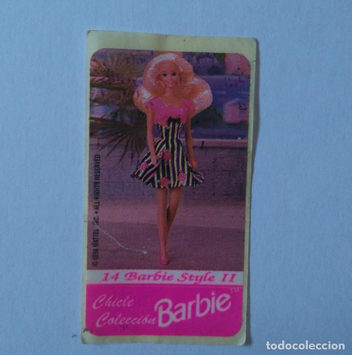 Pegatinas de colecci&oacute;n: cromo chicle barbie coleccion barbi sticker chicles pegatina 1994 14 style II