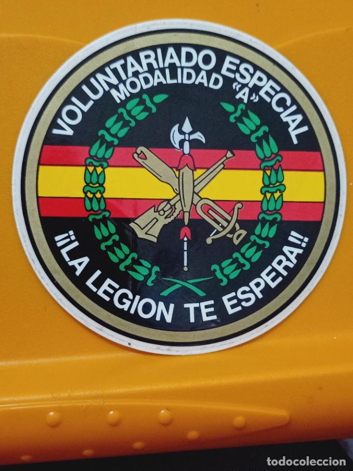 Pegatinas de colecci&oacute;n: LEGION VOLUNTARIADO MODALIDAD A ADHESIVOS 9 CM ALTO EJERCITO ESPA&Ntilde;OL MILITAR *