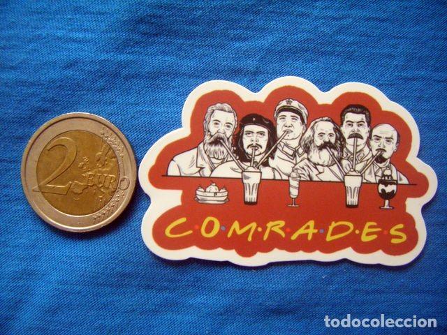 Autocollants de collection: PEGATINA MARX MAO STALIN CAMARADAS COMRADES HOZ MARTILLO ROJO URSS CCCP COMUNISMO COMUNISTA LIBERTAD