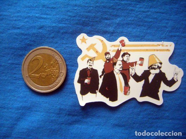 Pegatinas de colecci&oacute;n: PEGATINA MARX FIDEL LENIN STALIN MAO HOZ MARTILLO ROJO ICONOS URSS CCCP COMUNISMO COMUNISTA