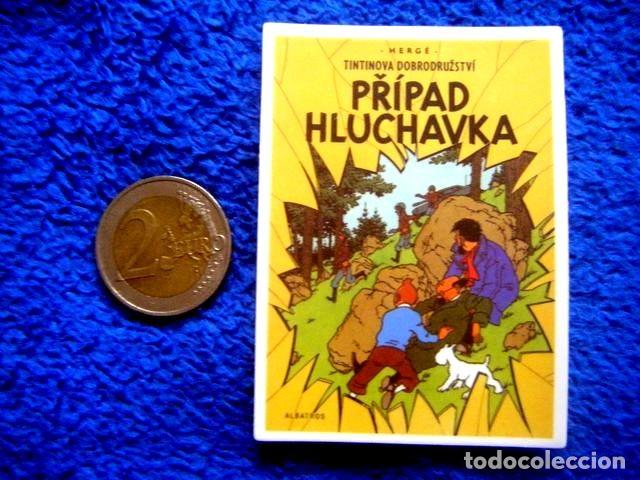 Autocollants de collection: PEGATINA TINTIN Y EL ASUNTO TORNASOL PRIPAD HLUCHAVKA MILU HERGE ED JUVENTUD CASTERMAN STICKER