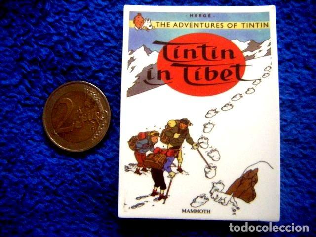 Collection stickers: PEGATINA TINTIN EN EL TIBET INGLES TCHANG MILU HERGE JUVENTUD CASTERMAN STICKER