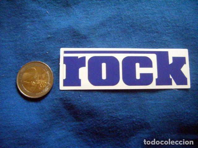 Autocollants de collection: PEGATINA ROCK AZUL ROCK AND ROLL MUSICA STICKER