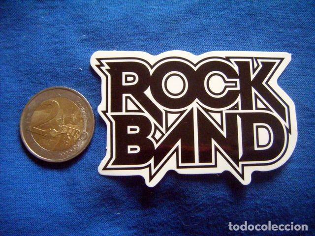 Autocollants de collection: PEGATINA ROCK BAND ROCK AND ROLL MUSICA STICKER