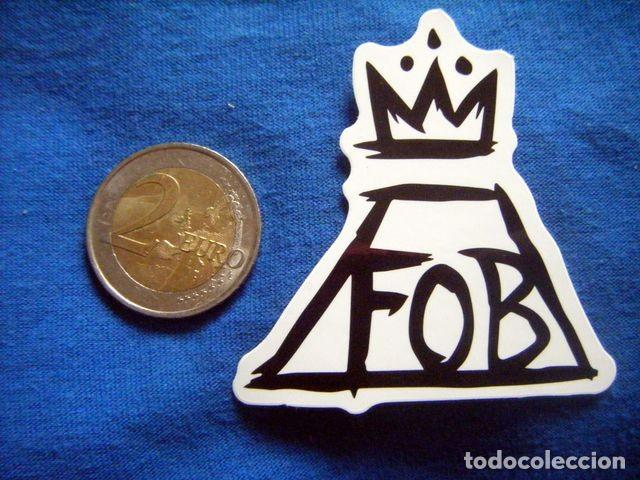 Sammlung von Aufklebern: PEGATINA FALL OUT BOY BANDA LOGO STICKER