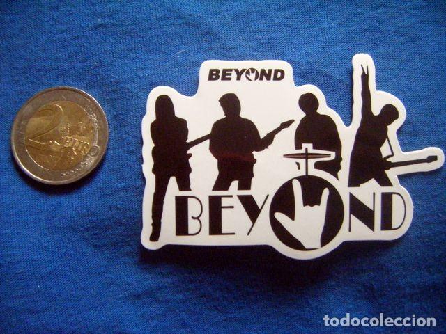 Autocollants de collection: PEGATINA LOGO BANDA BEYOND HONG KONG GRUPO STICKER