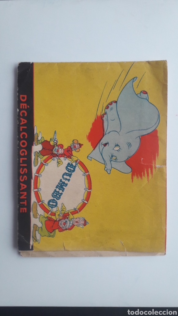 Pegatinas de colecci&oacute;n: Calcoman&iacute;as dumbo. Medidas 15&times;12cm.