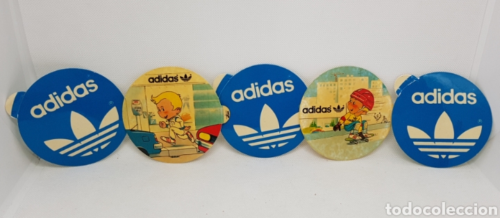 Pegatinas de colecci&oacute;n: RARAS PEGATINAS ADIDAS A&Ntilde;OS 80