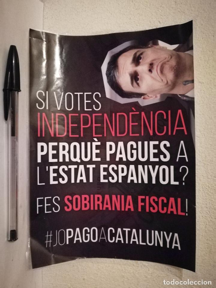 Pegatinas de colecci&oacute;n: PEGATINA ORIGINAL - PORQUE PAGAS - POLITICA - INDEPENDENTISMO - CATALU&Ntilde;A