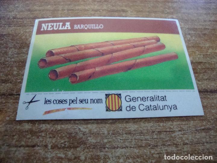 Autocollants de collection: CROMO PEGATINA GENERALITAT DE CATALUNYA LES COSES PEL SEU NOM