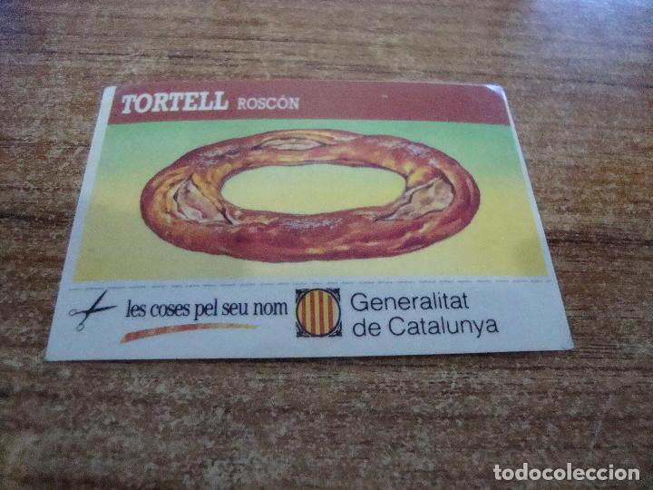 Autocollants de collection: CROMO PEGATINA GENERALITAT DE CATALUNYA LES COSES PEL SEU NOM