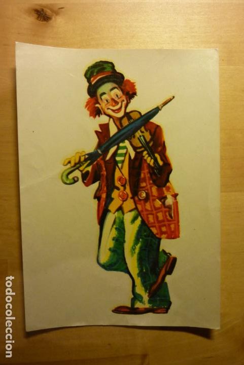 Adesivi di collezione: Dibujo payaso Calcamon&iacute;a Nubiola Serie 357