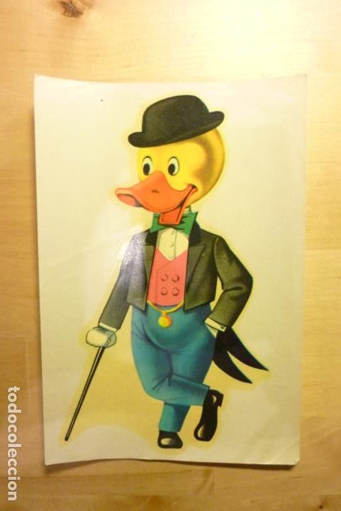 Adesivi di collezione: Dibujo pato humanizado Calcamon&iacute;a Nubiola Serie 420