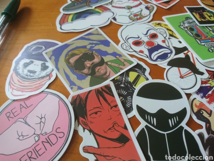 Pegatinas de colecci&oacute;n: Lote 50 pegatinas variadas - Foto 5