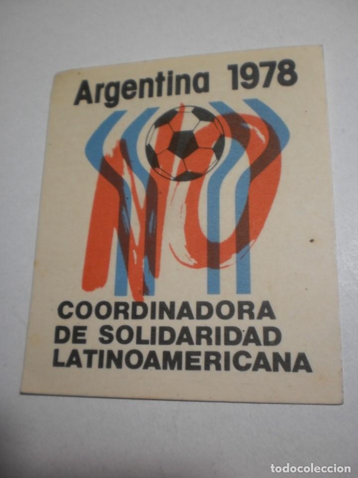 Pegatinas de colecci&oacute;n: pegatina. argentina 1978 coordinadora solidaridad latinoamericana. contra videla (buen estado)