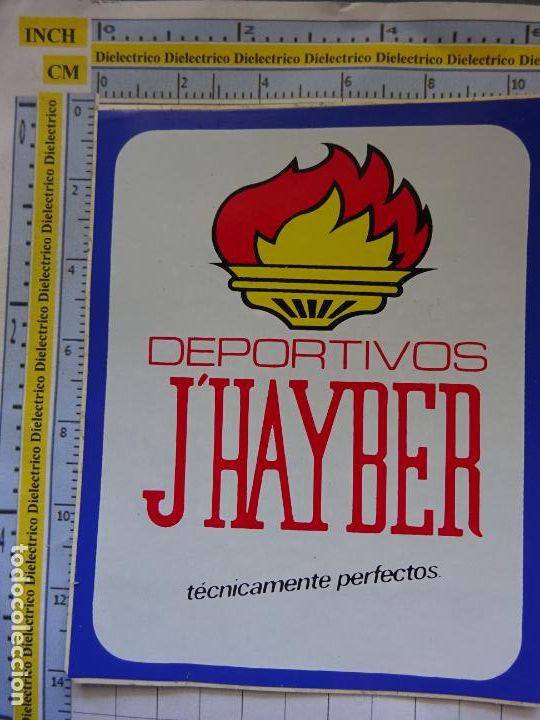 Adesivi di collezione: PEGATINA DE MARCAS DE ROPA. JHAYBER TENIS ZAPATILLAS DEPORTIVAS. 99