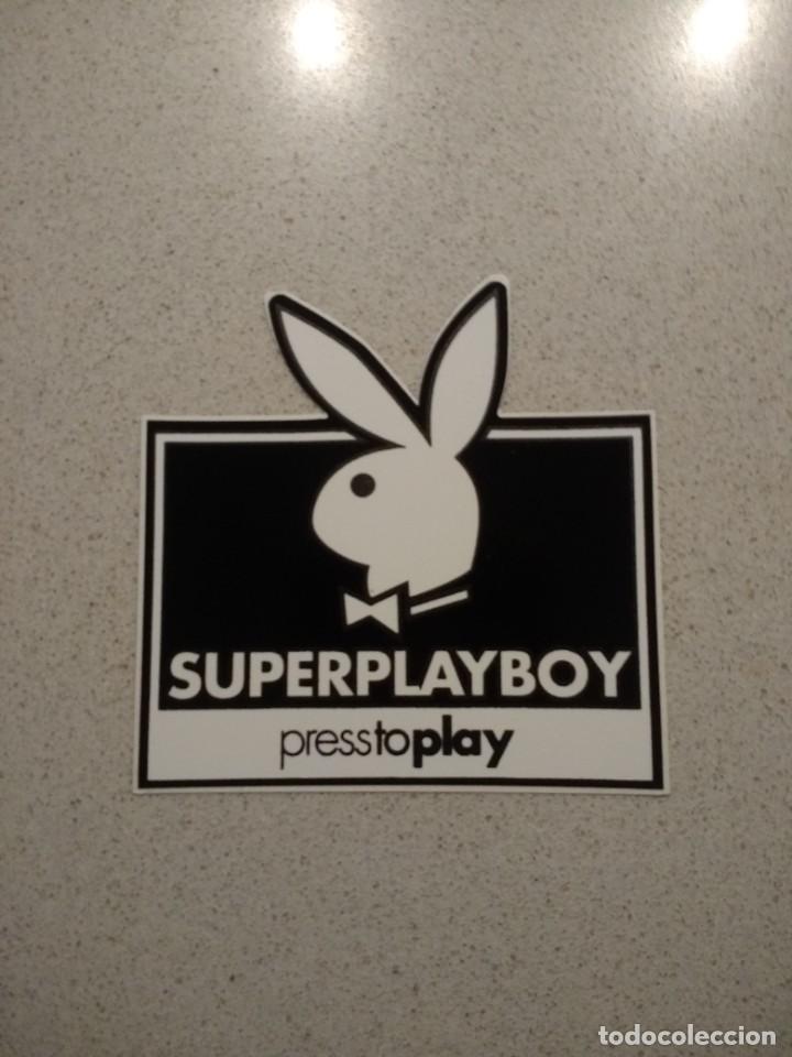 Sammlung von Aufklebern: PEGATINA SUPERPLAYBOY