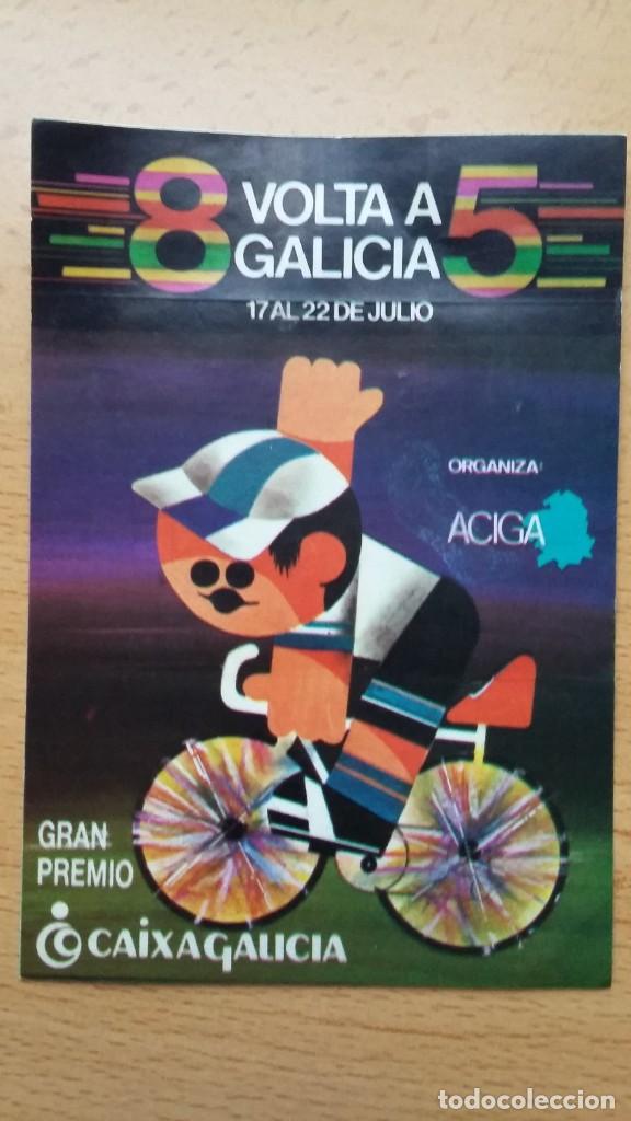 Pegatinas de colecci&oacute;n: Pegatina Volta a Galicia 85 ciclismo 1985 Vuelta