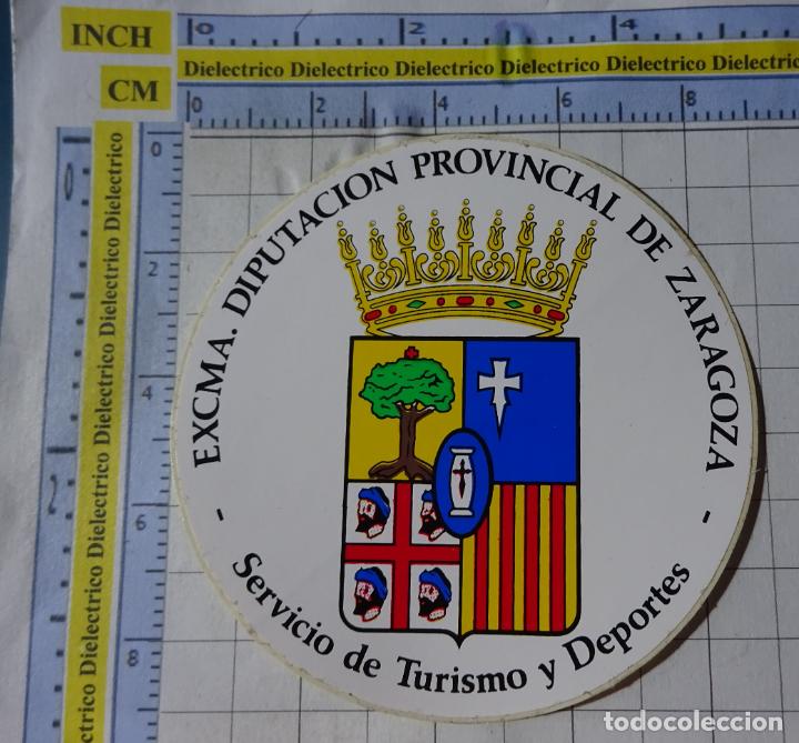 Pegatinas de colecci&oacute;n: PEGATINA DE TURISMO. ESCUDO HER&Aacute;LDICO DE ARAG&Oacute;N. 16