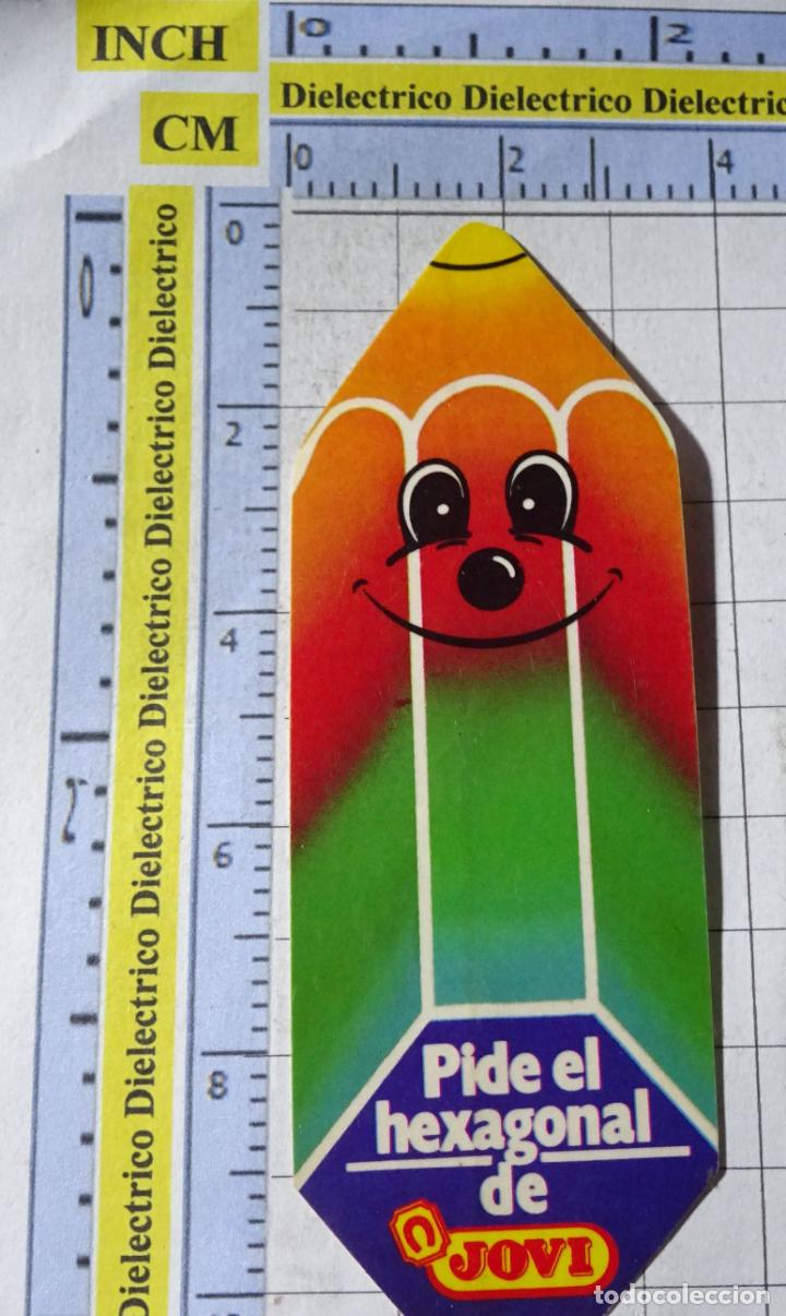 Pegatinas de colecci&oacute;n: PEGATINA L&Aacute;PIZ HEXAGONAL JOVI. 126