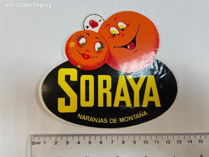 Collection stickers: PEGATINA. SORAYA. NARANJAS DE MONTA&Ntilde;A. TDKC5. HOJA2