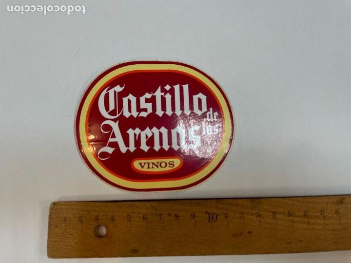 Collection stickers: PEGATINA. CASTILLO DE LAS ARENAS. VINOS. TDKC5