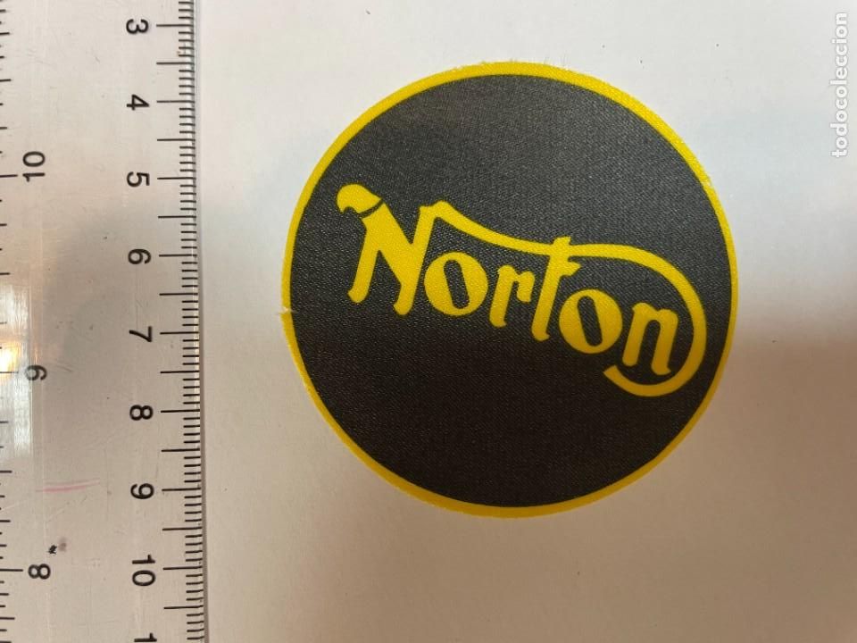 Autocolantes de cole&ccedil;&atilde;o: PEGATINA EN TELA. NORTON. TDKC5. HOJA1