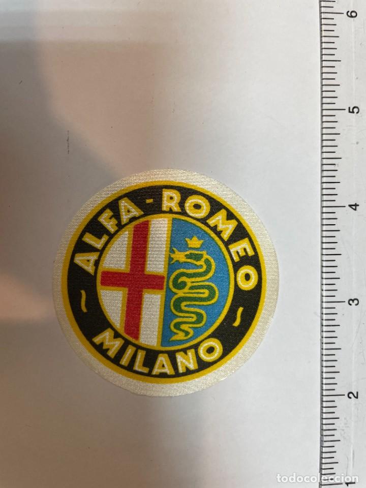 Autocolantes de cole&ccedil;&atilde;o: PEGATINA EN TELA. ALFA ROMEO MILANO. TDKC5. HOJA1