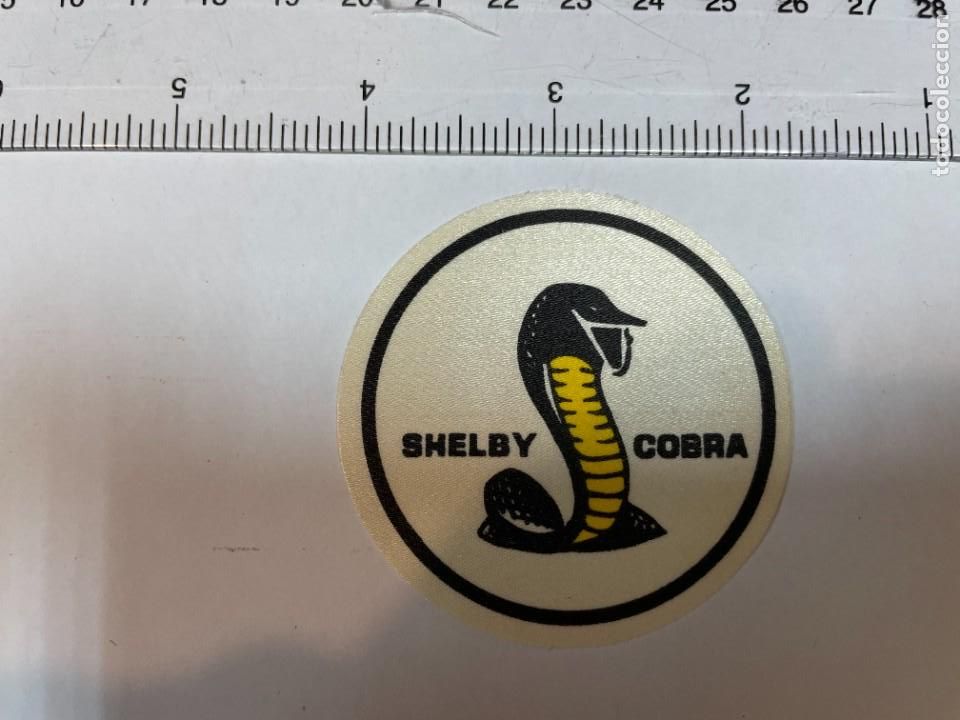 Collection stickers: PEGATINA EN TELA. SHLBY COBRA. TDKC5. HOJA1