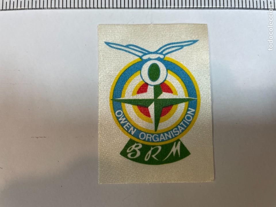 Autocolantes de cole&ccedil;&atilde;o: PEGATINA EN TELA. BRM. OWEN ORGANISATION .TDKC5. HOJA1