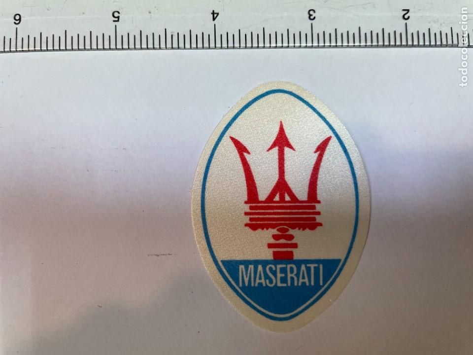 Collection stickers: PEGATINA EN TELA. MASERATI. TDKC5. HOJA1