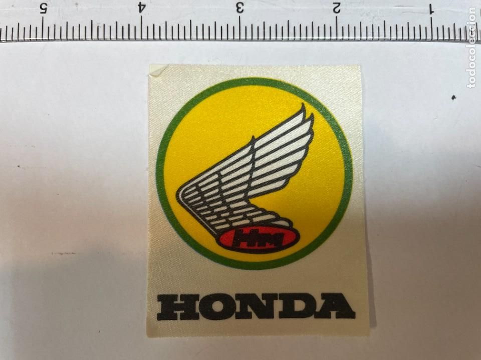 Autocolantes de cole&ccedil;&atilde;o: PEGATINA EN TELA. HONDA. TDKC5. HOJA1