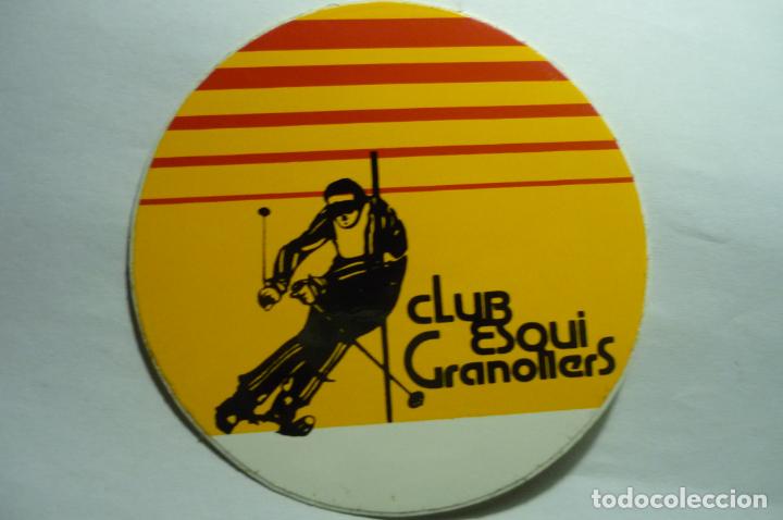 Pegatinas de colecci&oacute;n: PEGATINA DEPORTES CLUB ESQUI GRANOLLERS