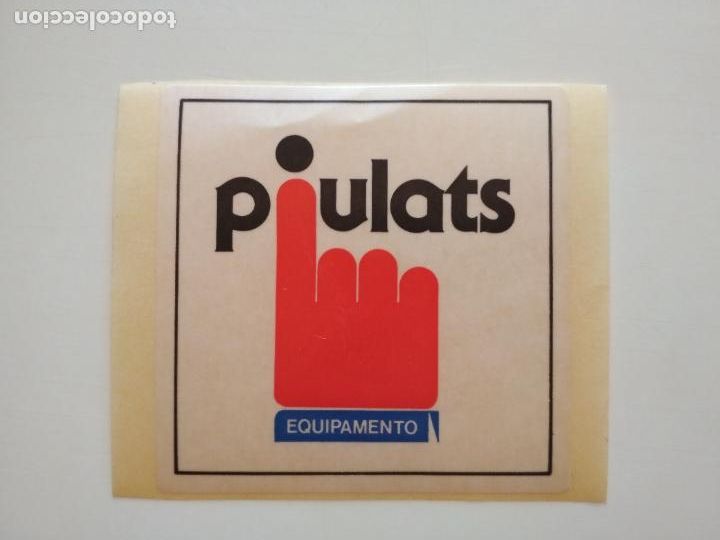 Autocolantes de cole&ccedil;&atilde;o: PEGATINA ADHESIVO EQUIPAMIENTO PIULATS