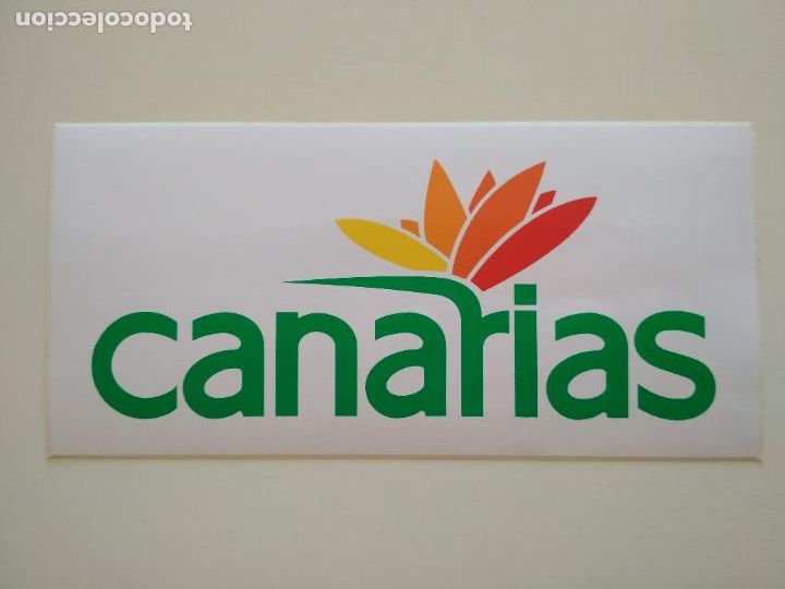 Autocolantes de cole&ccedil;&atilde;o: PEGATINA ADHESIVO CANARIAS