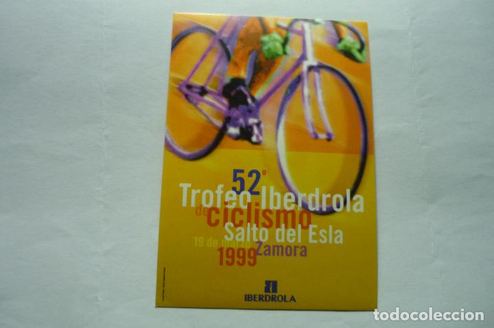 Pegatinas de colecci&oacute;n: pegatina deporte ciclismo trofeo iberdrola -salto esla zamora