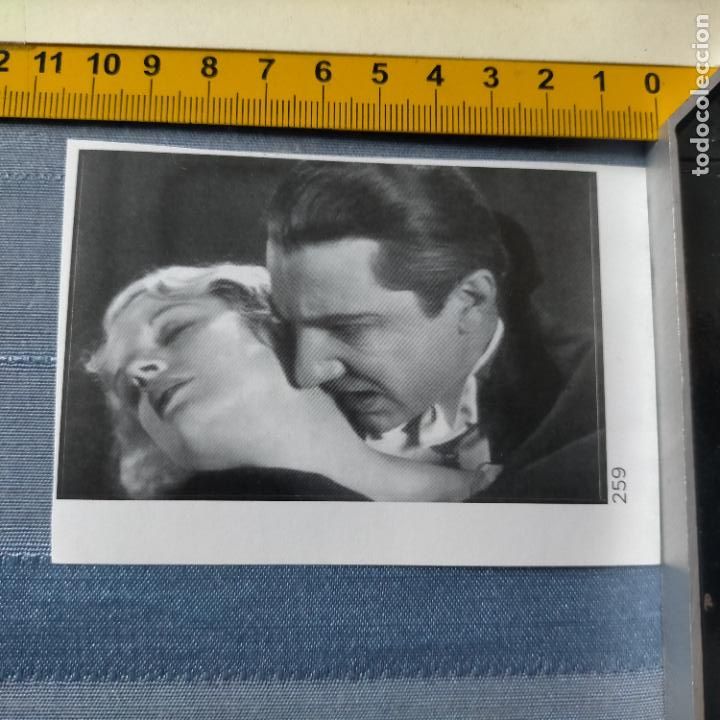 Pegatinas de colecci&oacute;n: PEGATINA CROMO ADHESIVO - TROQUELADA - CINE DRACULA HELEN CHANDLER - BELA LUGOSI