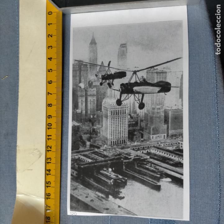 Pegatinas de colecci&oacute;n: PEGATINA CROMO ADHESIVO - TROQUELADA - NEW YORK EL AUTOGIRO - AVION HELICOPTERO AVIONETA