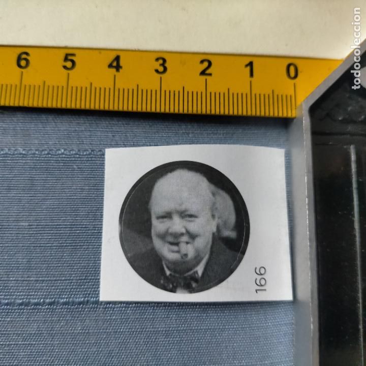 Pegatinas de colecci&oacute;n: PEGATINA CROMO ADHESIVO - TROQUELADA - PRIMER MINISTRO DE REINO UNIDO WINSTON CHURCHILL
