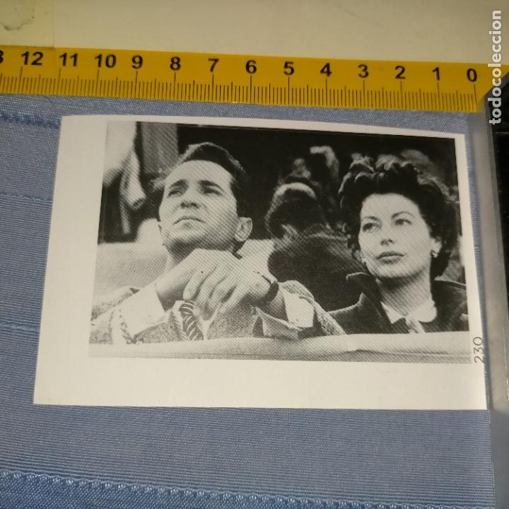 Collection stickers: PEGATINA CROMO ADHESIVO - TROQUELADA - CINE AVA GARDNER Y LUIS MIGUEL DOMINGUIN