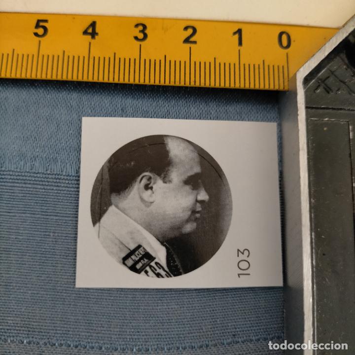 Pegatinas de colecci&oacute;n: PEGATINA CROMO ADHESIVO - TROQUELADA - mafia al capone